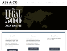 Tablet Screenshot of absco.pk